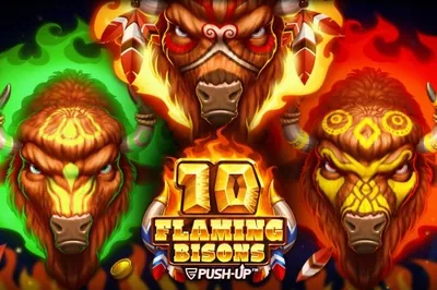 10 Flaming Bisons slot